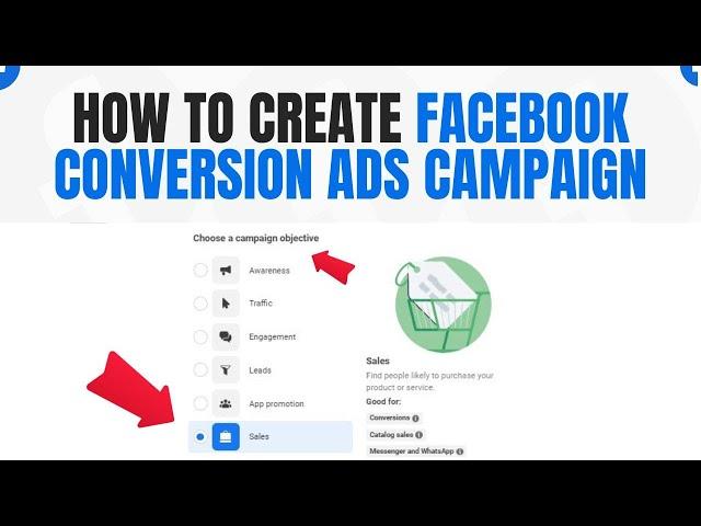 How to Create Facebook ads Conversion Campaign 2023