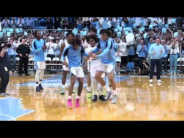 UNC Basketball Senior Night 2024