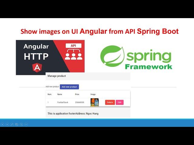 Show images on UI Angular from API Spring Boot