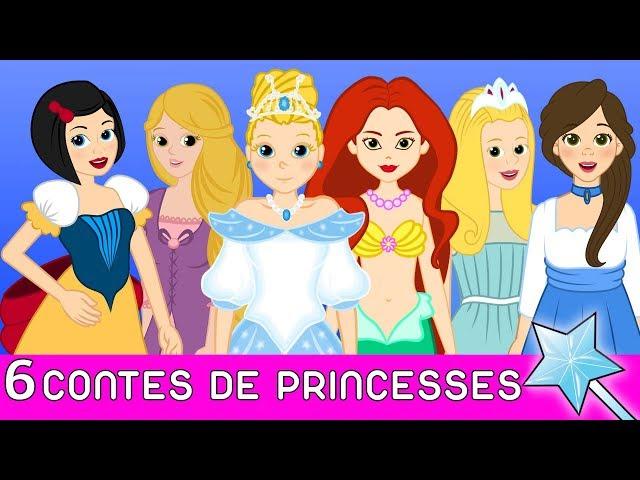 PRINCESSES | Blanche Neige  - Raiponce - Cendrillon et plus | 6 Contes avec les P'tits z'Amis