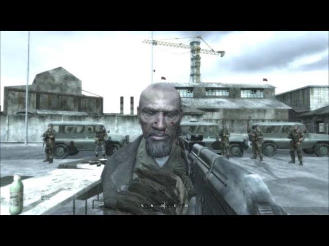 COD 4 MW - What Happens If You Kill Zakhaev Without A Sniper On One Shot One Kill?