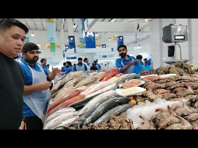 "FRESH FISH & MEAT SECTION @WATERFRONT DUBAI