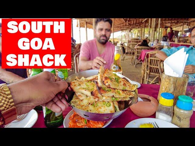 South Goa | Blue Corner Shack - Benaulim Beach | Delicious Food With A Stunning View! | Goa Vlog |