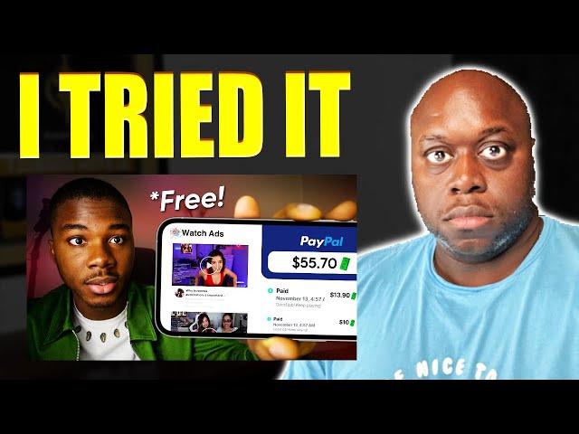 I Tried It WATCH ADS & EARN $55.70 INSTANTLY! (Make Money Watching Ads 2023)