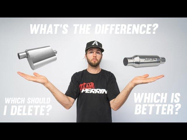 Mufflers vs. Resonators