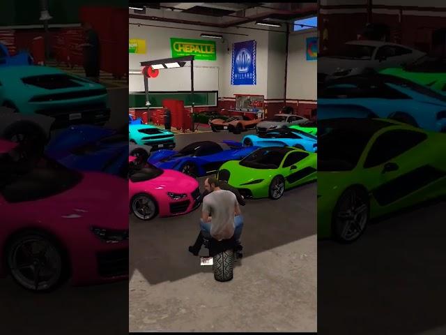 Gta 5 shorts#fivethegamer #gtavideos  #gtacars #lamborghini #lamborghinis #lamborghinicountachaber