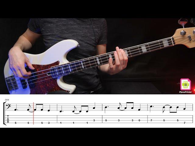 ДДТ - Что такое осень Bass Cover | Табы & Ноты