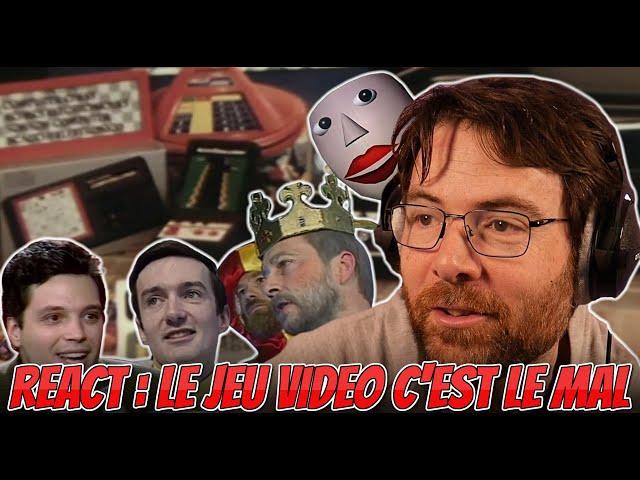 On retourne à l'époque où les jeux vidéo c'était le mal ! (React #4)