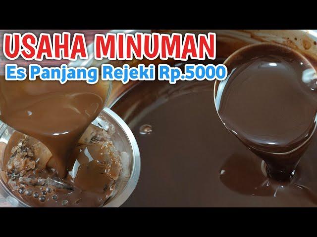 ES COKELAT "PANJANG REJEKI" | USAHA MINUMAN VIRAL KEKINIAN MODAL KECIL