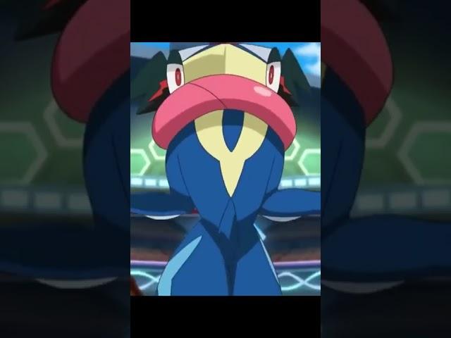 Greninja uses water Shuriken￼