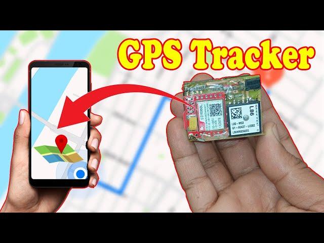 Smallest GPS Tracker Using Arduino