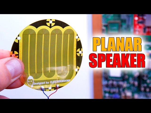 Planar Speaker PCB - Homemade HiFi Headphones