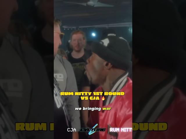 Rum Nitty SETS THE TONE against CJA! Get ready Lux! #battlerap #ibattletv #urltv #rapbattle #rbe