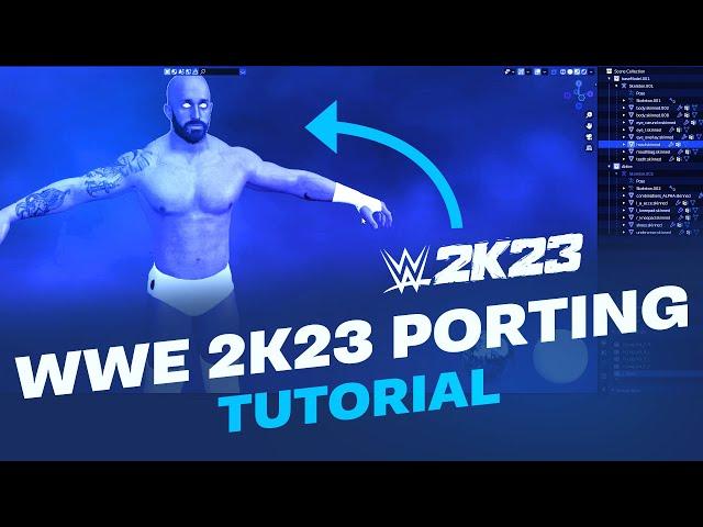 WWE 2K23 - 2K15-19 to WWE 2K23 Tutorial | WWE 2K23 Mods