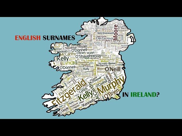 Is Your English Surname Irish?