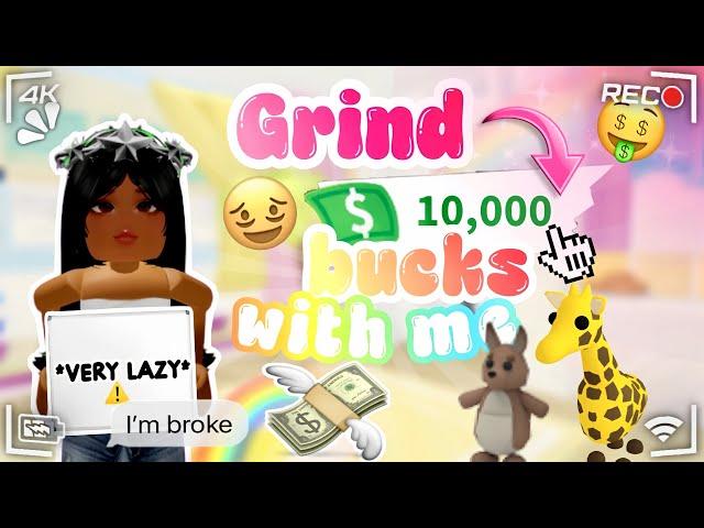 I Grind 10k BUCKS as a *VERY LAZY* Player 