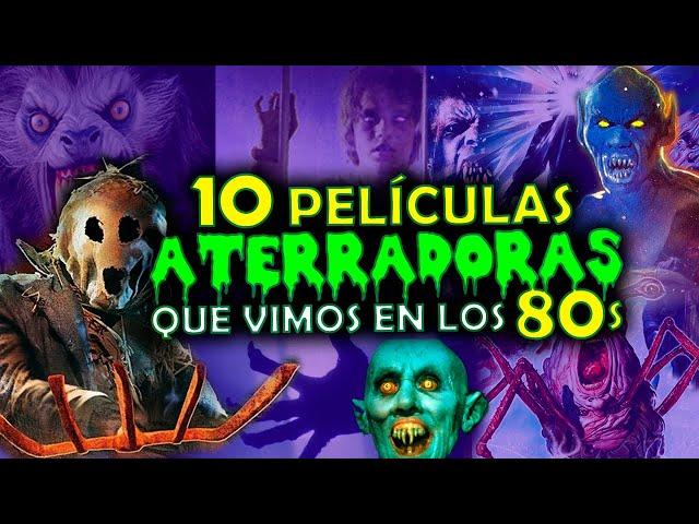 10 PELÍCULAS  QUE VIMOS EN LOS 80s ¡¡¡PARA ESTE HALLOWEEN!!! 