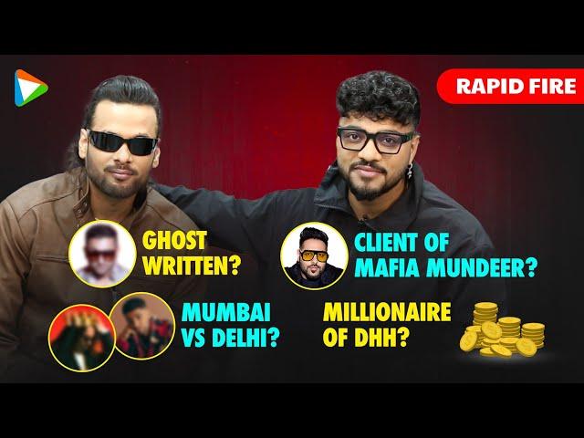 Raftaar & Ikka's EXPLOSIVE Rapid Fire on Ghost Writing, Badshah, KRSNA, Diss Track|Hard Drive Vol. 2