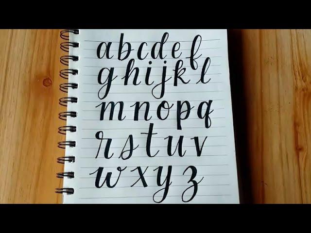 How to do Faux Calligraphy / Fake Calligraphy? | Letters by Angelica