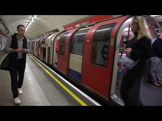 London Underground Central Line 1992 Stock Trains At Chancery Lane 11 June 2024