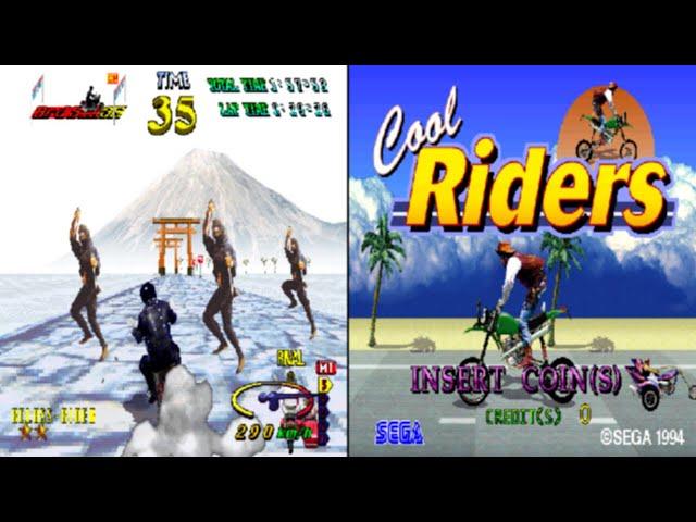 Cool Riders (クールライダーズ) - Sega H1 Board - Max (Revolution Bike) - By Side Screen (1P) - Full Race