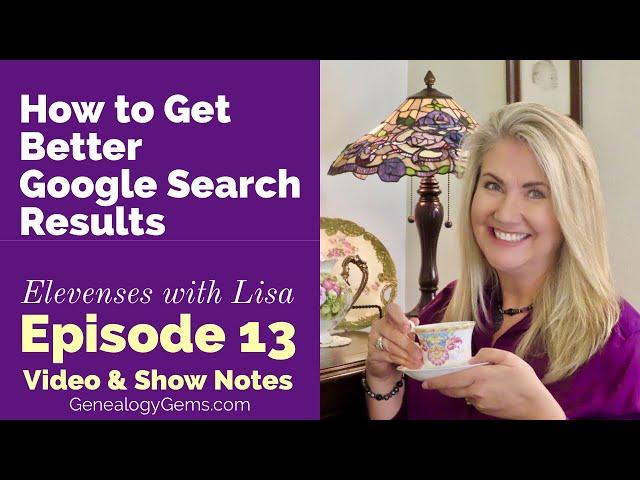 How to get better Google search results!