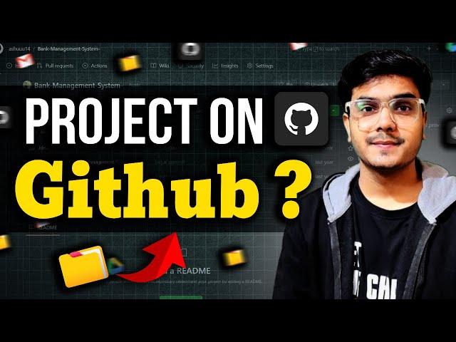 How to upload project on Github | Step By Step Tutorial