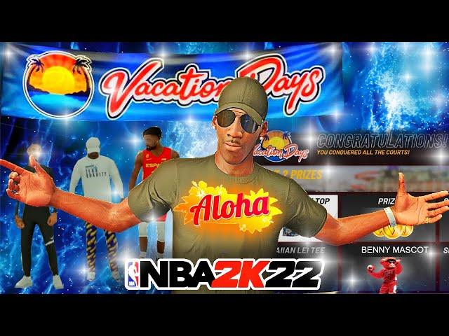 I HELPED RANDOMS WIN THE VACATION DAYS EVENT ON NBA 2K22! I WON VACATION DAYS! NEW EVENT NBA 2K22