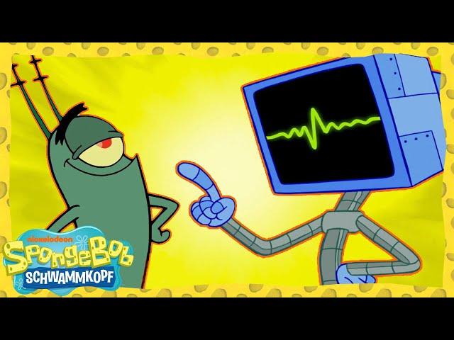 SpongeBob | 30 MINUTEN: Plankton und Karen,das beste Pärchen in Bikini Bottom |SpongeBob Schwammkopf