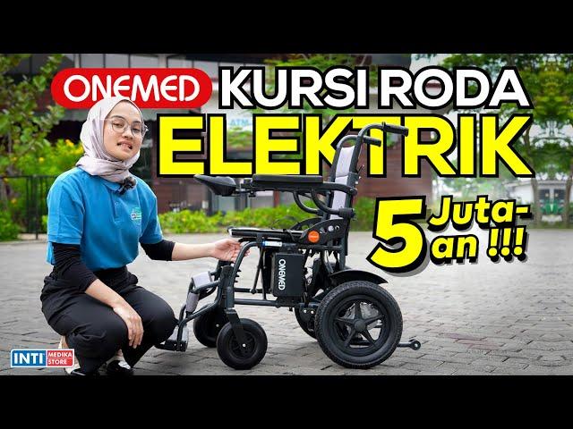  Kursi Roda Elektrik TERBAIK 2024: Review Travelling Portable Electric Wheelchair ONEMED AN45