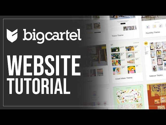 Big Cartel Website Tutorial 2024 (How To Create A FREE Website & Online Store)