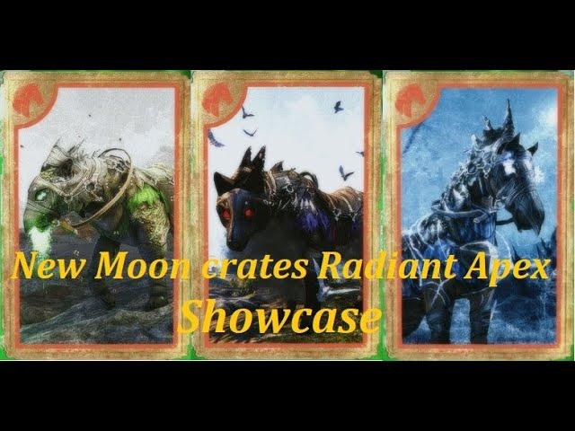 ESO New moon crates radiant apex showcase