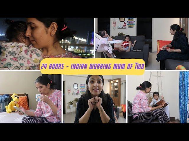 Night routine Indian Working Mom of Two| 24 hour routine Part-1