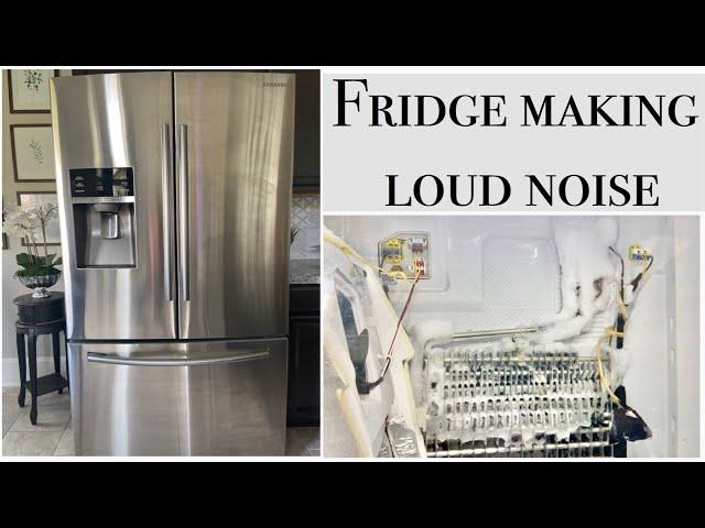 FRIDGE MAKING LOUD NOISE | DEFROST MODE | ICE FROST BUILD UP