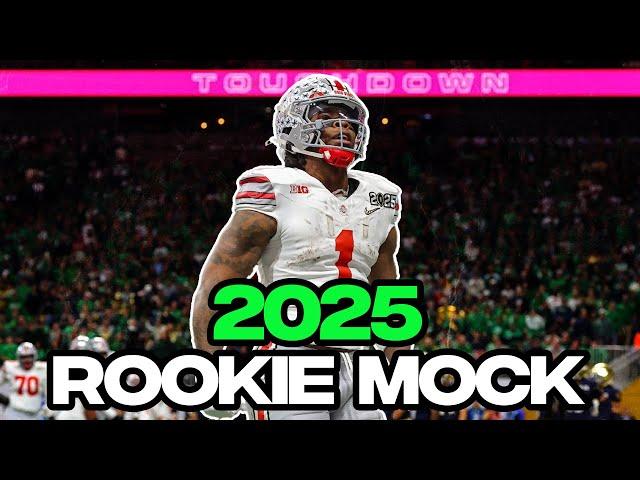 A Live 2025 Dynasty Rookie Mock Draft (+ Team Playbooks)