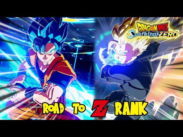 From Casual To Z Rank! Dragon Ball Sparking Zero Ranked