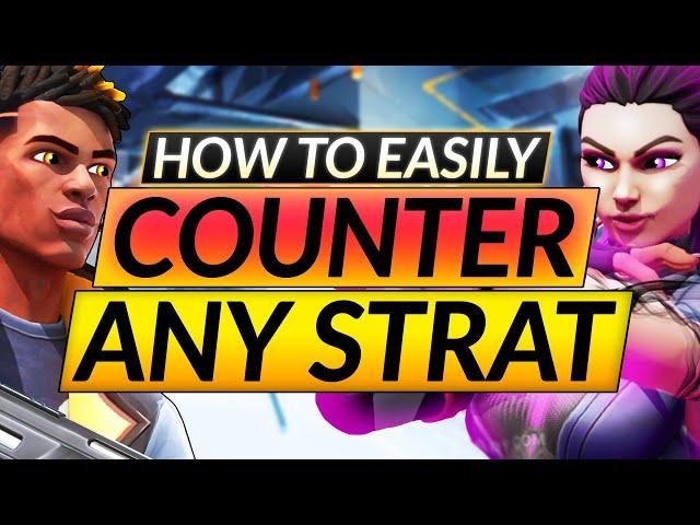 How to COUNTER EVERY PLAYSTYILE - Tips to STOP GETTING ROLLED - Valorant Guide