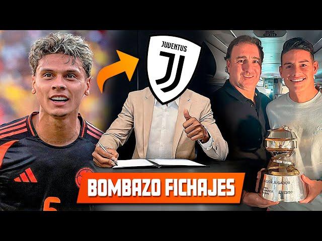 BOMBAZO! COLOMBIANO x JUVENTUS FIRMA CONTRATO l MERCADO de FICHAJES l SANCION a COLOMBIA