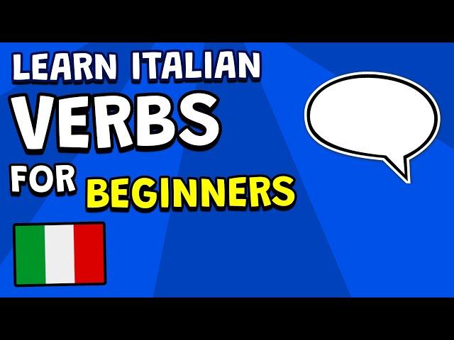 Learn VERBS in Italian , Rapid Italian Learning for Beginners