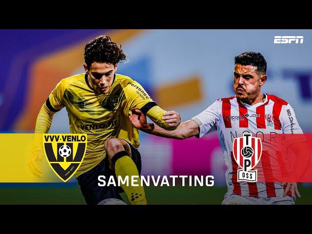  VVV-Venlo en Top Oss op zoek naar OVERWINNING in KELDERKRAKER | Samenvatting VVV-Venlo - Top Oss