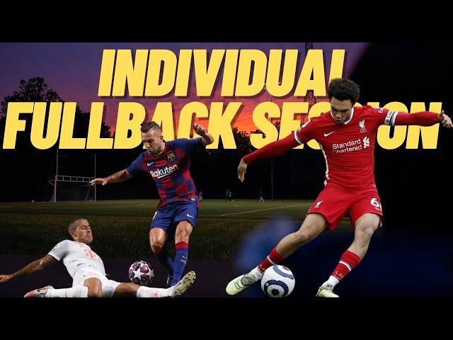 Full Individual Fullback Training Session