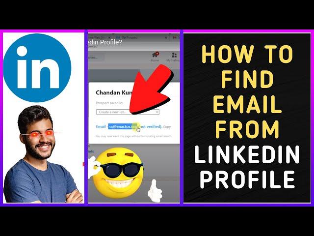 How to Find Email From Linkedin Profile?