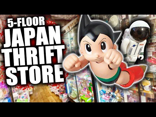 Inside a 5 FLOOR Thrift Shop in Japan! - INSANE Prices!