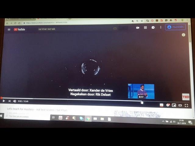 Nederlandse ondertiteling aanzetten in Youtube videos