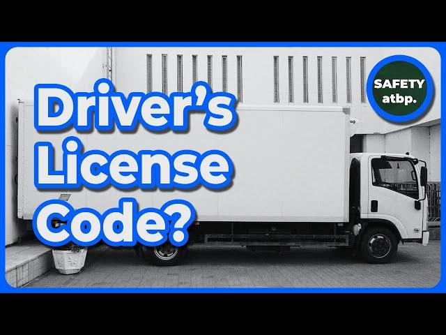 Driver's License Code ng Truck