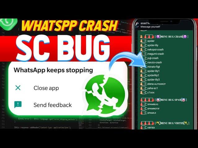 Sc Whatspp Powerful Bugbot | Whatspp Crash Easy Method | Whatspp Bugbot Pannel 2025 | New Bugbot