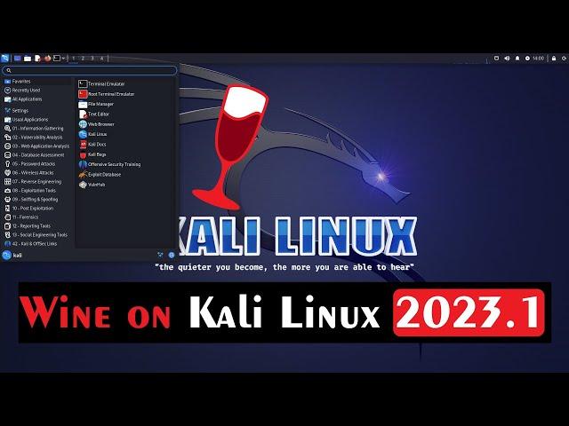 How to Install WineHQ on Kali Linux 2023.1 | WineHQ 8.0 Linux Installation Guide Kali Linux 2023.1