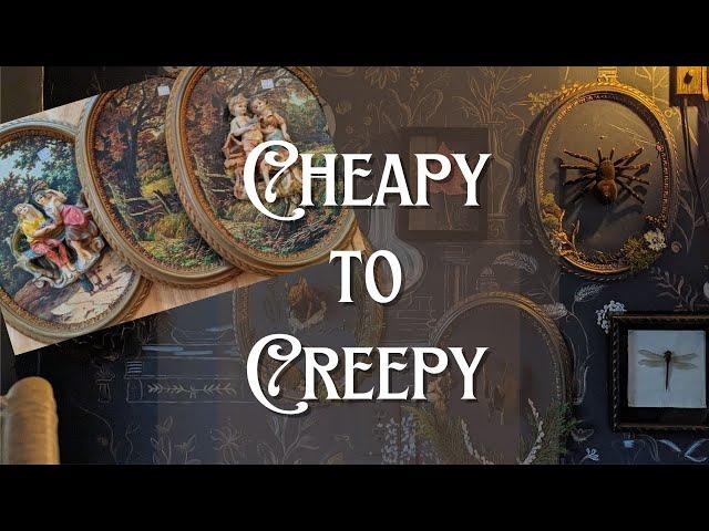 Spooky Upcycled Treasures || Turning Thriftfinds into Dark Academia Art