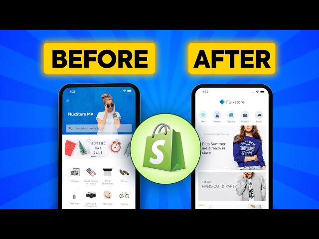 How to Make Your MOBILE Shopify Store Look Better (2025)