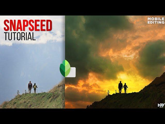 Change Backgrounds in Snapseed | SNAPSEED TUTORIAL | Android | iOS